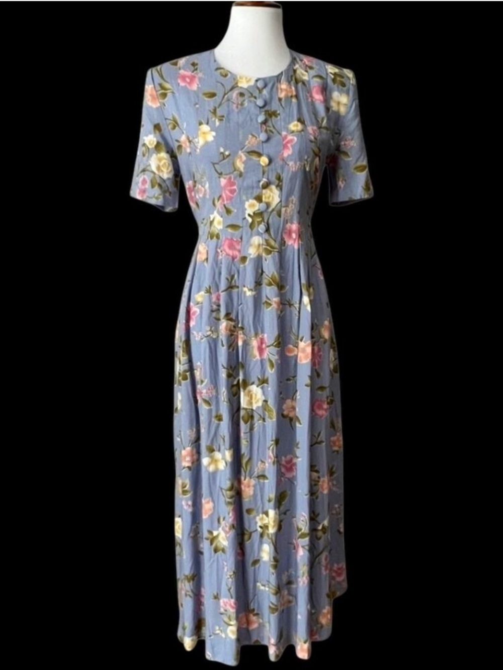 Vintage Small Dress Midi 90s Summer Maxi Fall Y2K Cottage Romantic Grunge Boho